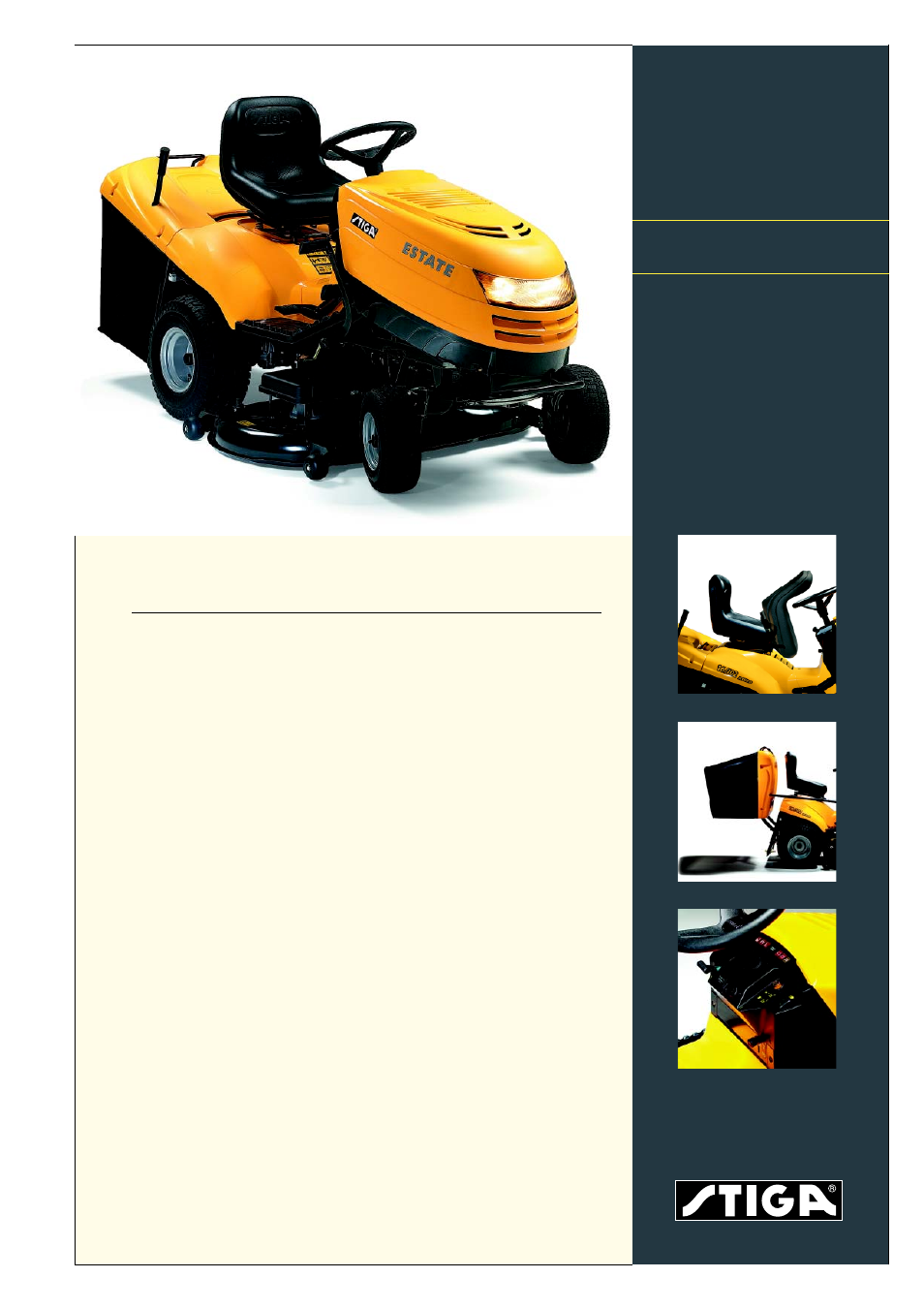 Stiga ESTATE 13-2533-45 User Manual | 2 pages