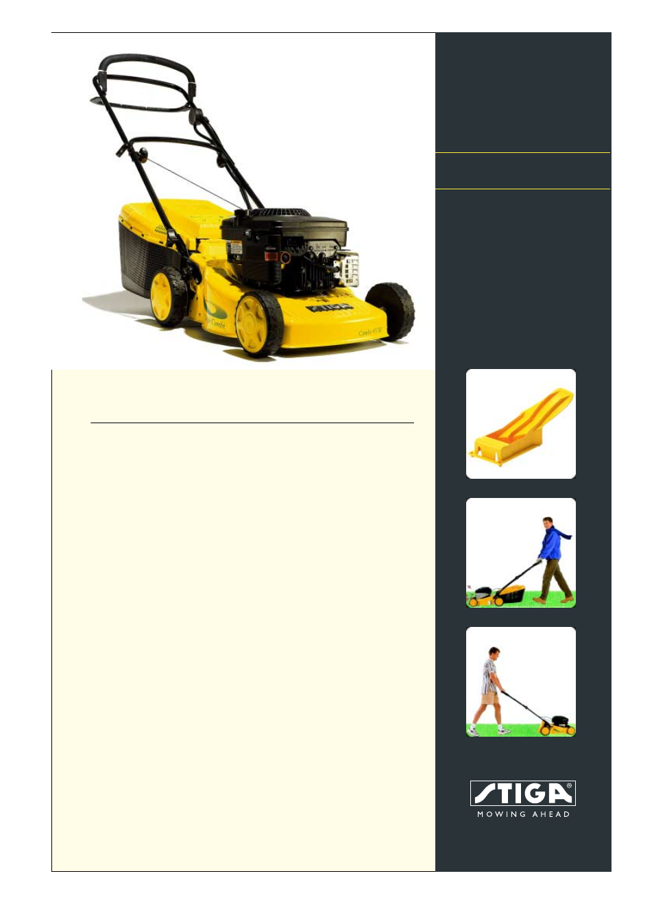 Stiga 53 SE COMBI User Manual | 2 pages