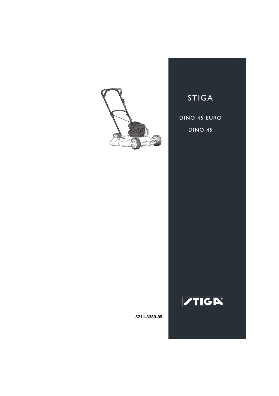 Stiga DINO 45 EURO User Manual | 9 pages