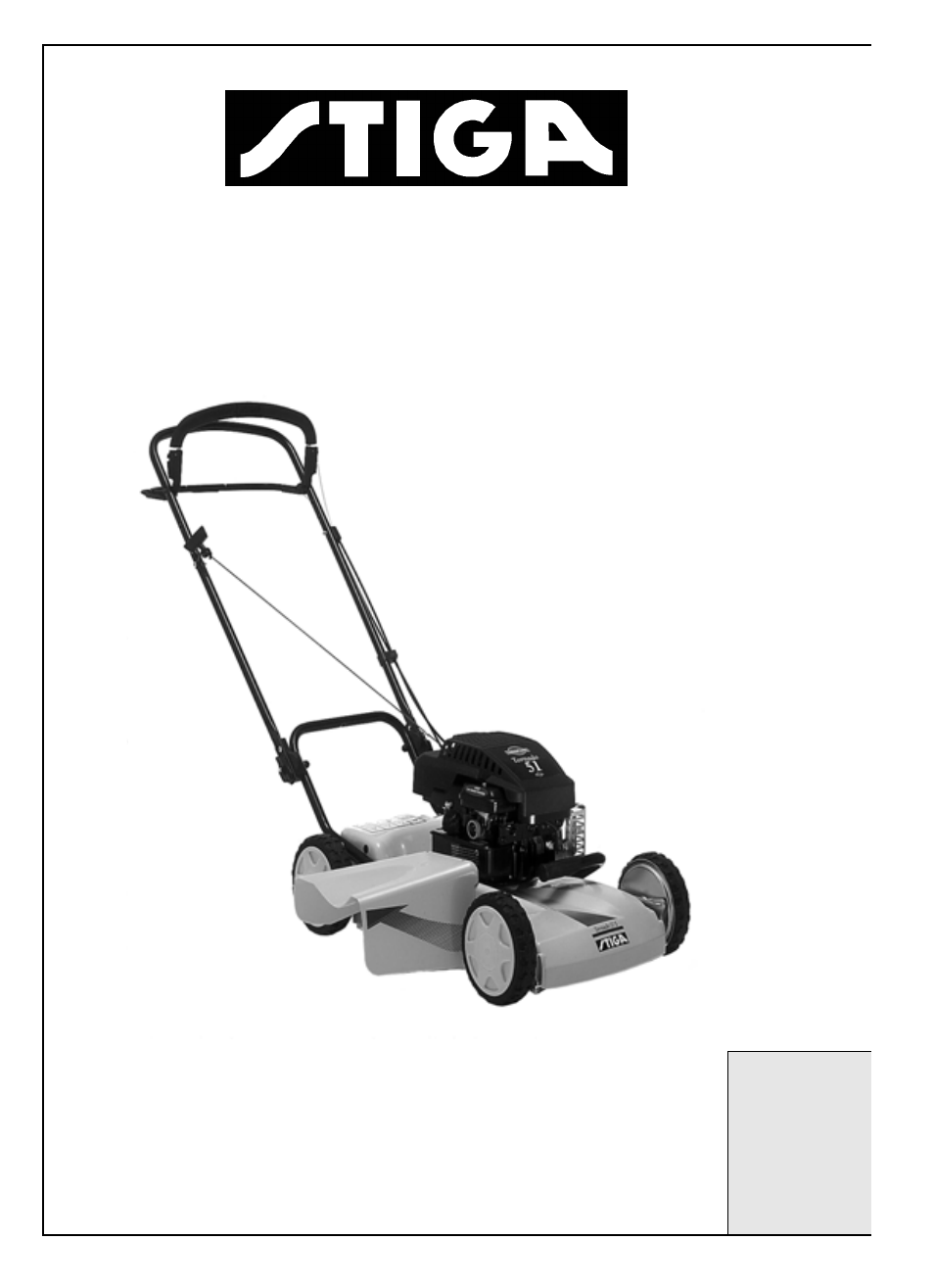 Stiga TORNADO 51 S User Manual | 8 pages