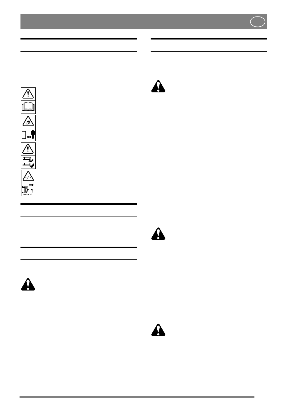 English, Symbols, Important | Assembling, Using the mower | Stiga TORNADO 51 S User Manual | Page 5 / 8