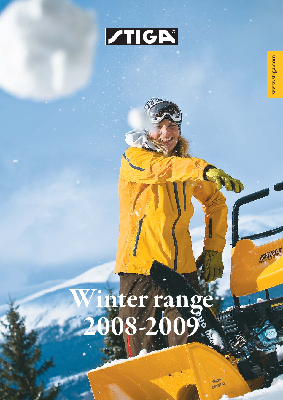 Stiga Snow Throwers User Manual | 20 pages