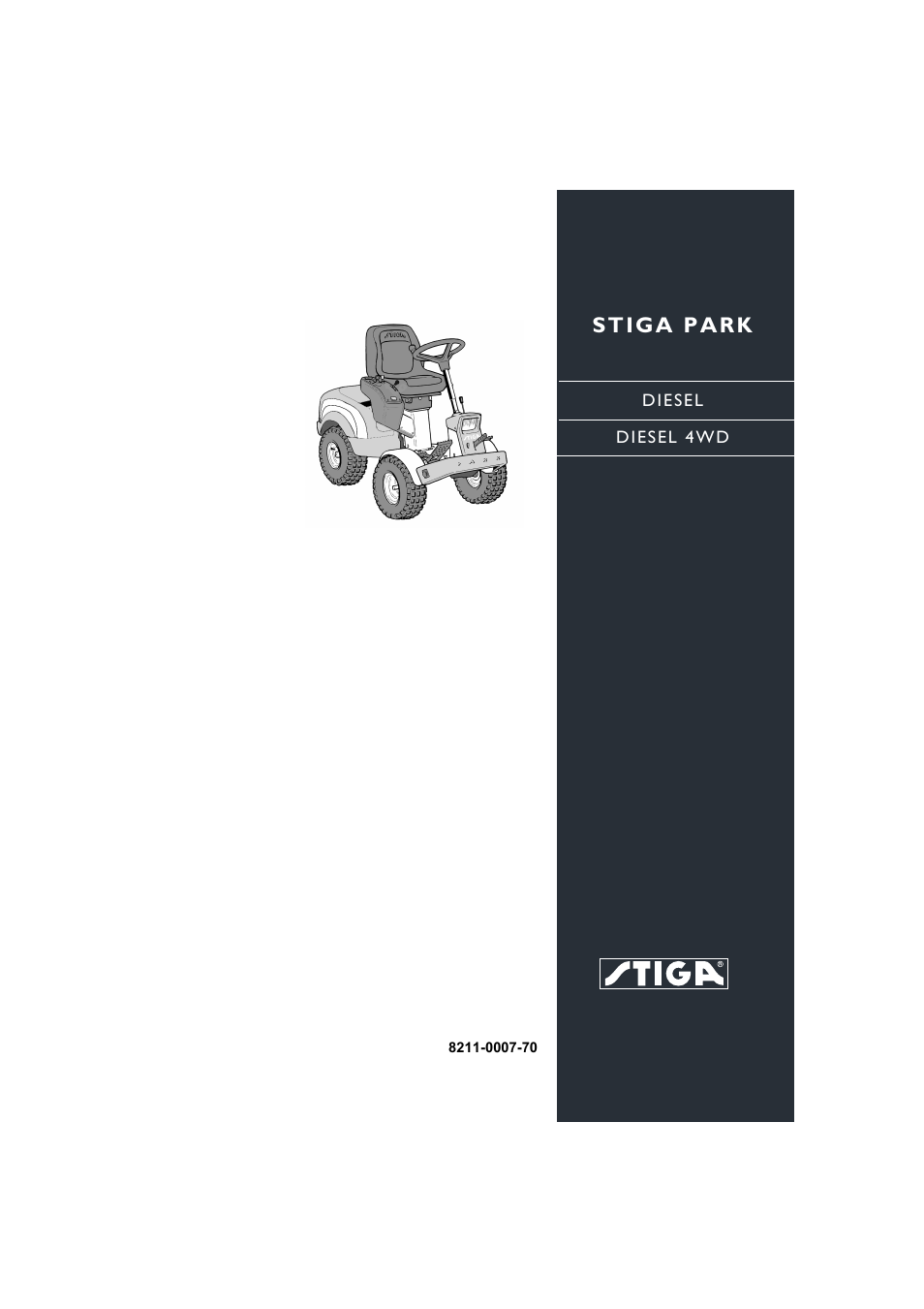 Stiga 8211-0007-70 User Manual | 17 pages