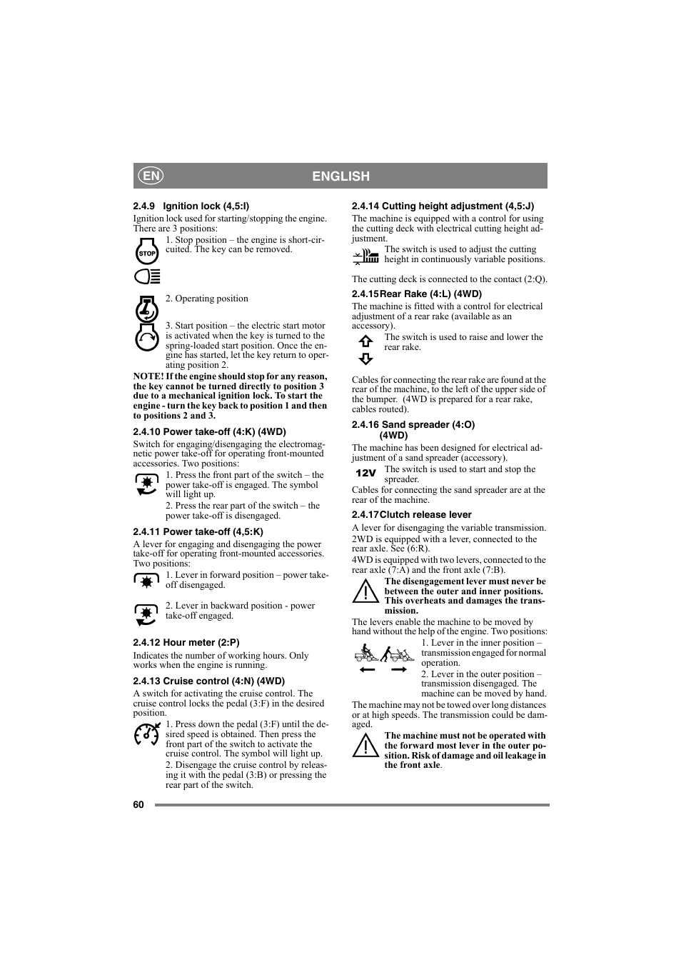 English | Stiga 8211-0007-70 User Manual | Page 9 / 17