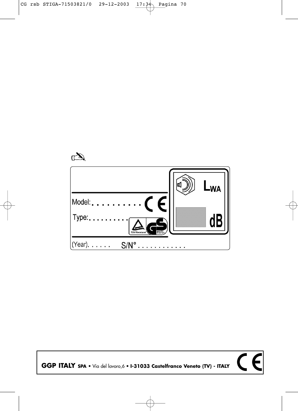 Stiga COLLECTOR 45SCOMBIEL User Manual | Page 8 / 8