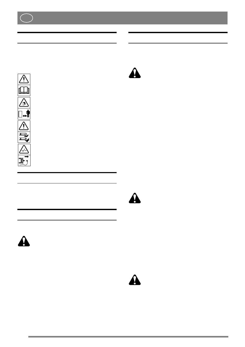 English, Symbols, Important | Assembling, Using the mower | Stiga TORNADO 8211-0225-06 User Manual | Page 5 / 8