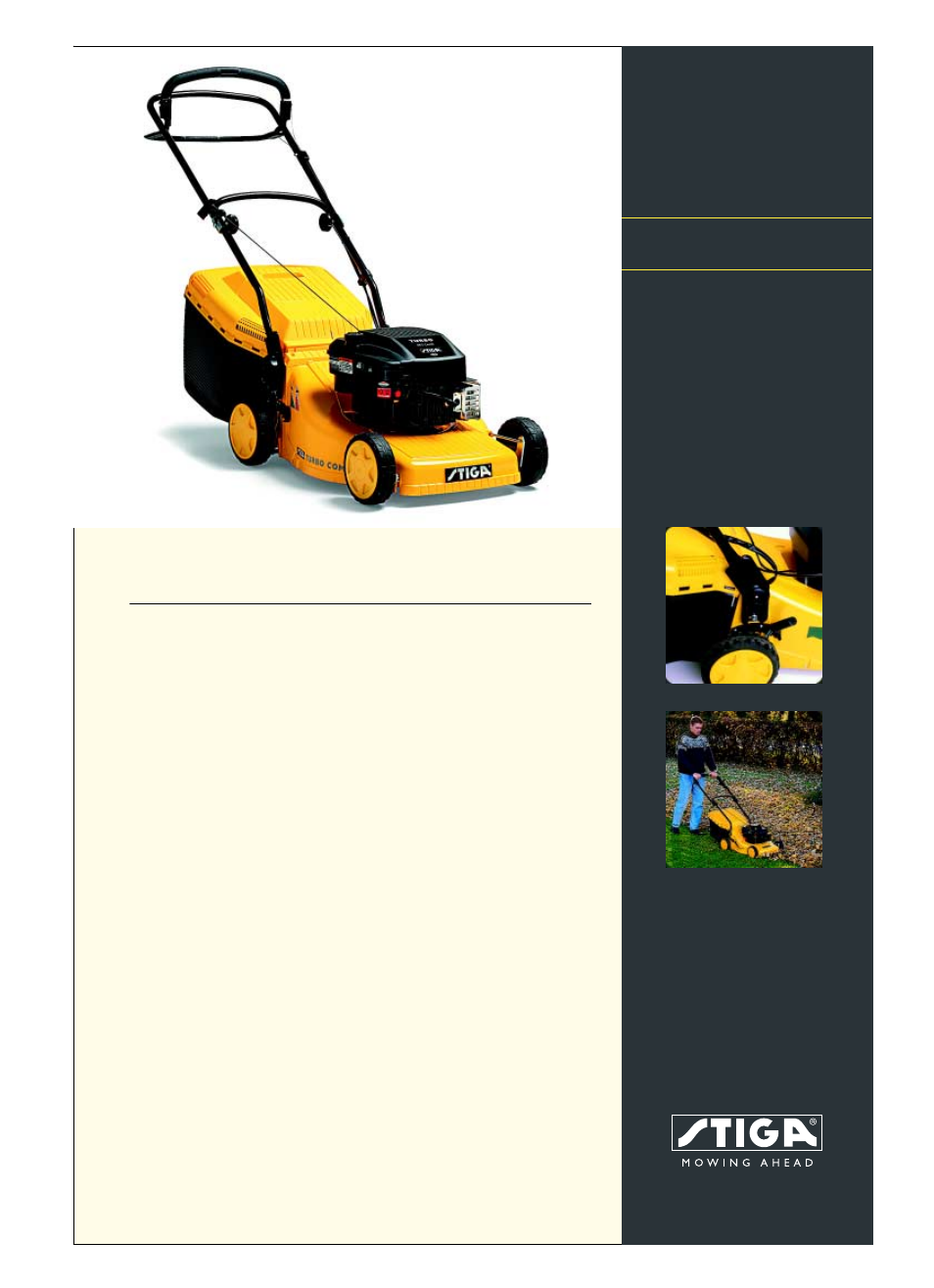 Stiga TURBO 48 S COMBI 12-5286-19 User Manual | 2 pages