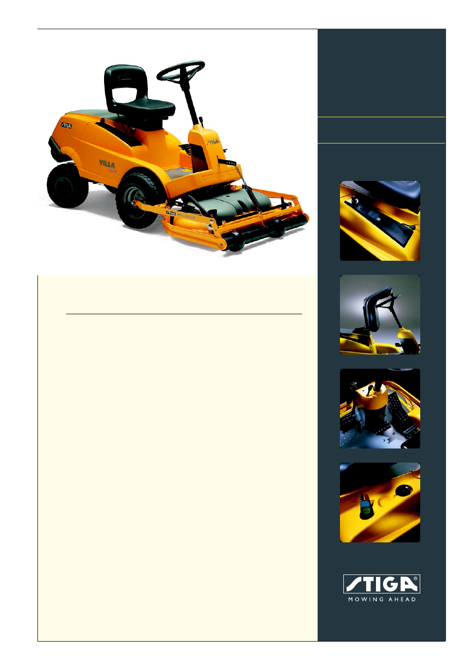 Stiga VILLA MASTER 13-2721-13 User Manual | 2 pages