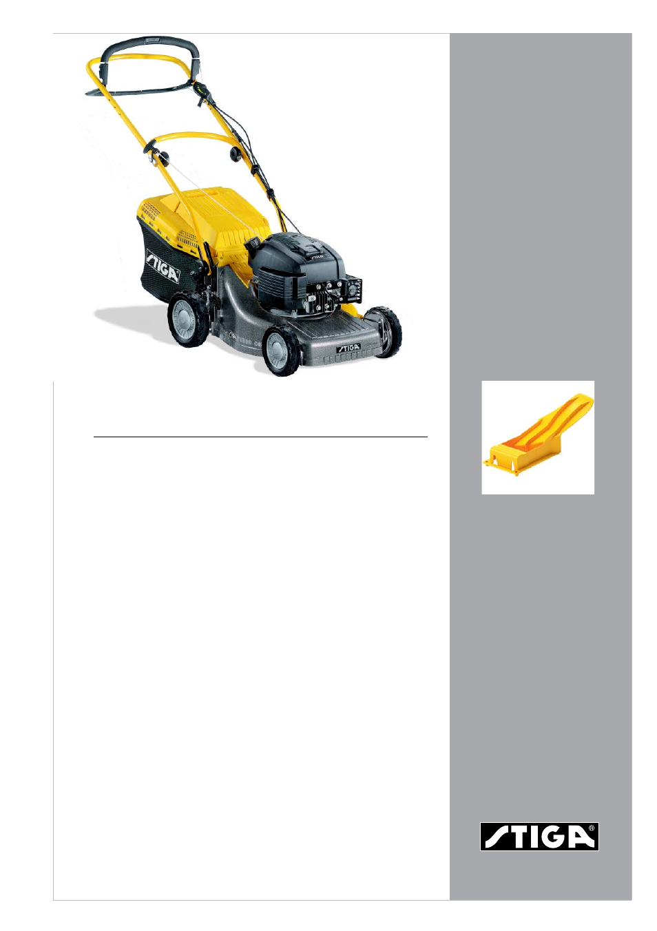 Stiga TURBO 45 S User Manual | 2 pages