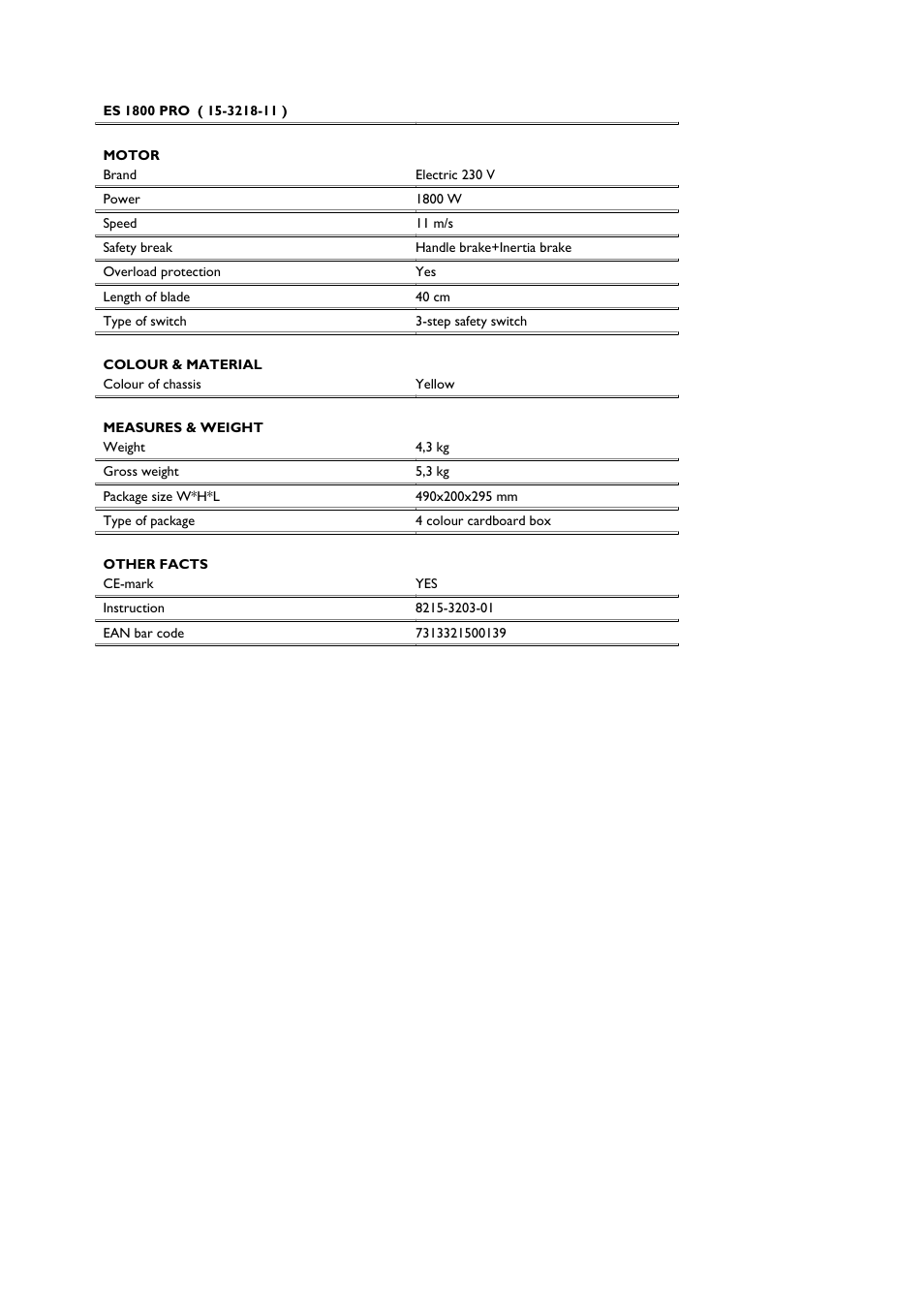 Stiga ES 1800 PRO User Manual | Page 2 / 2