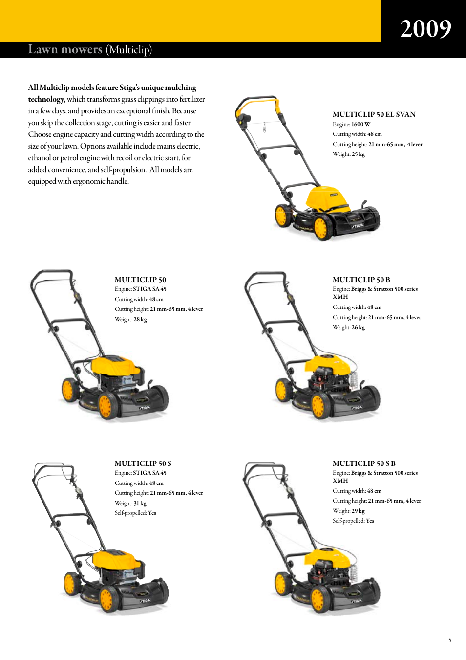 Lawn mowers | Stiga Lawn tractors User Manual | Page 5 / 8