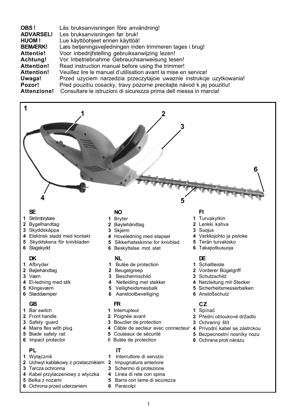 Stiga SH 54 User Manual | Page 2 / 10
