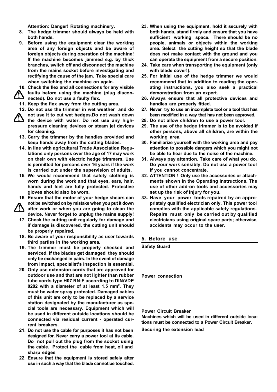 Stiga SH 54 User Manual | Page 7 / 10