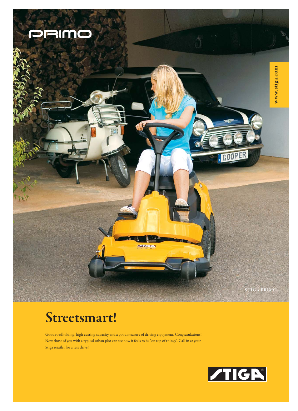 Streetsmart | Stiga Garden Range Primo User Manual | Page 11 / 76