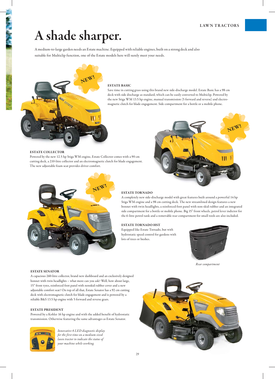 A shade sharper | Stiga Garden Range Primo User Manual | Page 29 / 76