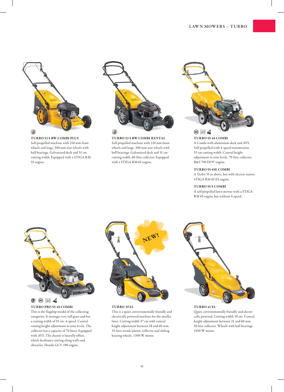 Stiga Garden Range Primo User Manual | Page 41 / 76