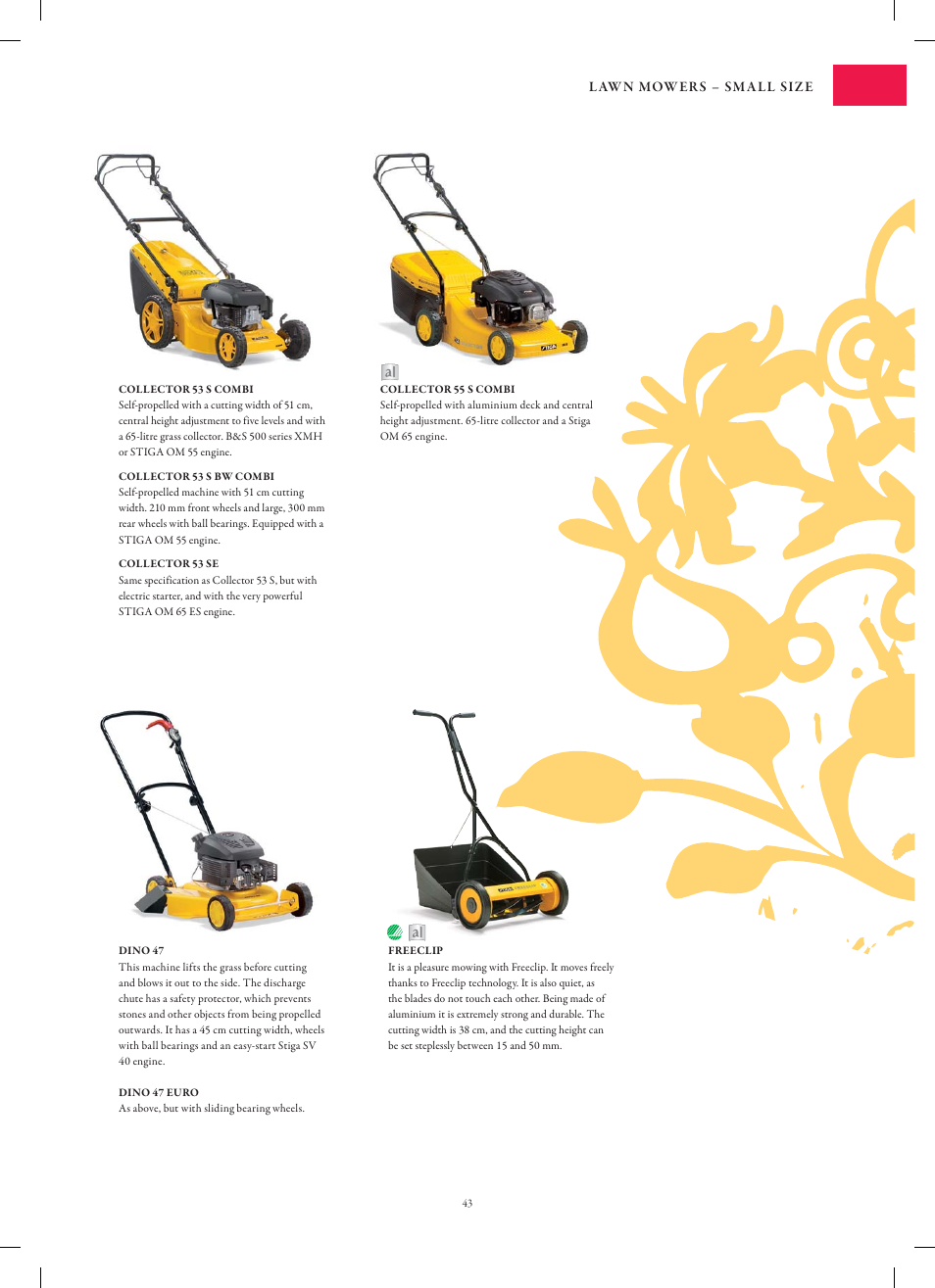 Stiga Garden Range Primo User Manual | Page 43 / 76