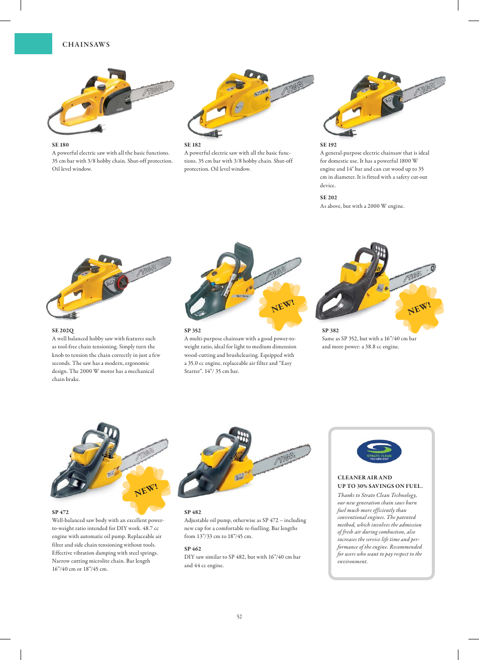 New ! new ! new | Stiga Garden Range Primo User Manual | Page 52 / 76