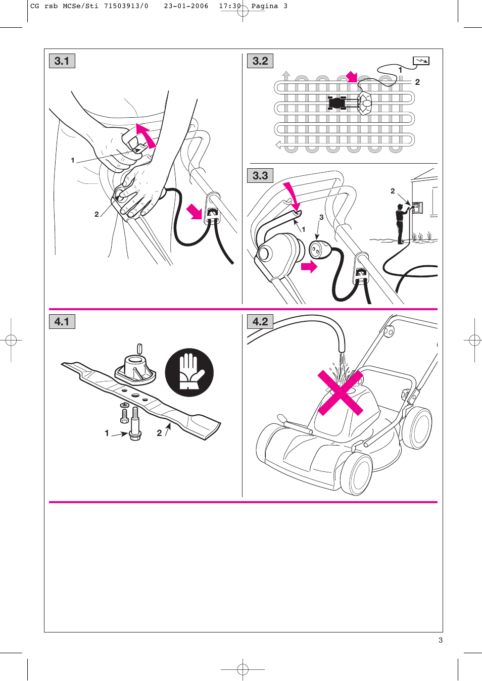 Stiga 50 EL User Manual | Page 5 / 15