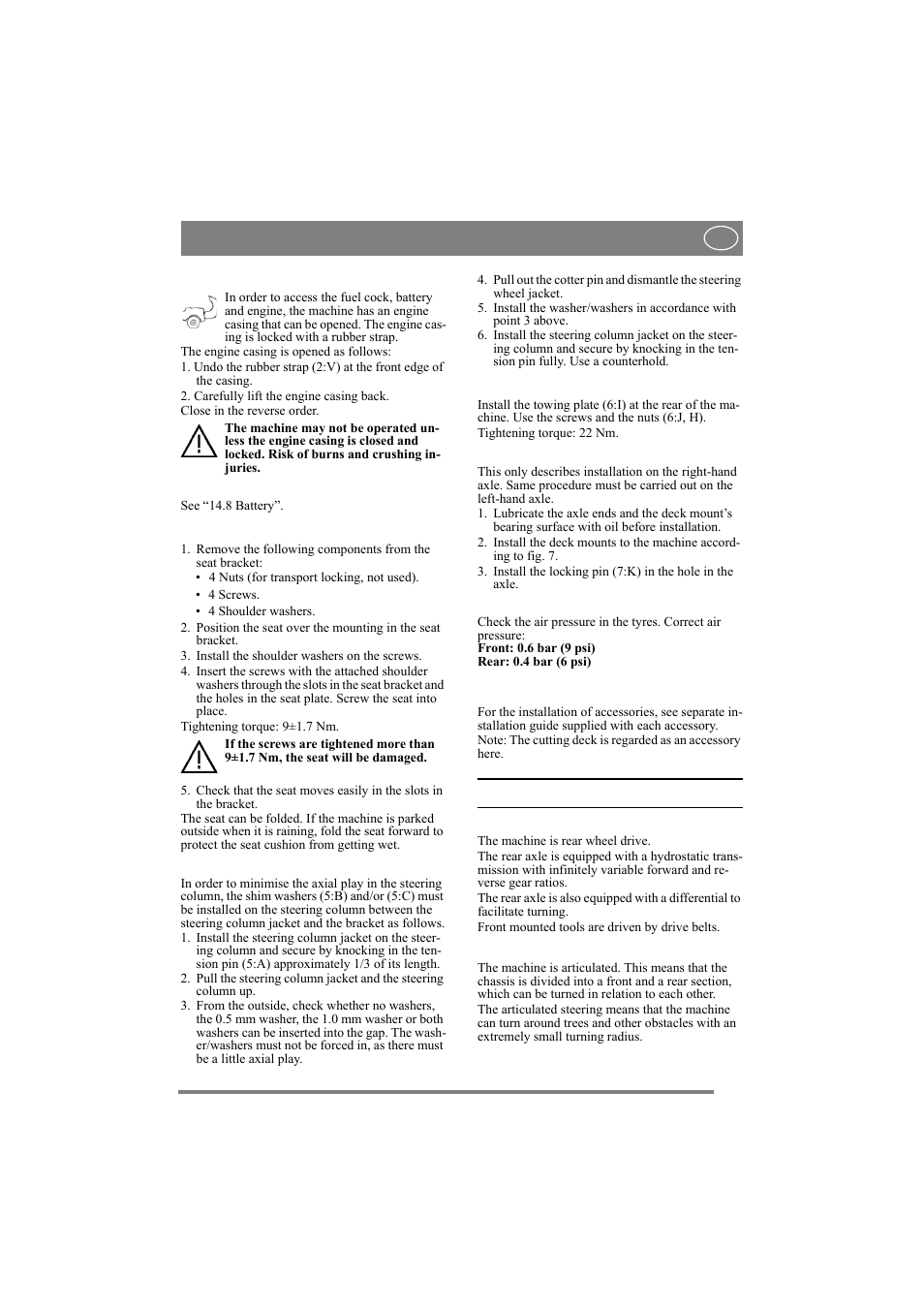 English, 11 description | Stiga 8211-0072-80 User Manual | Page 11 / 18