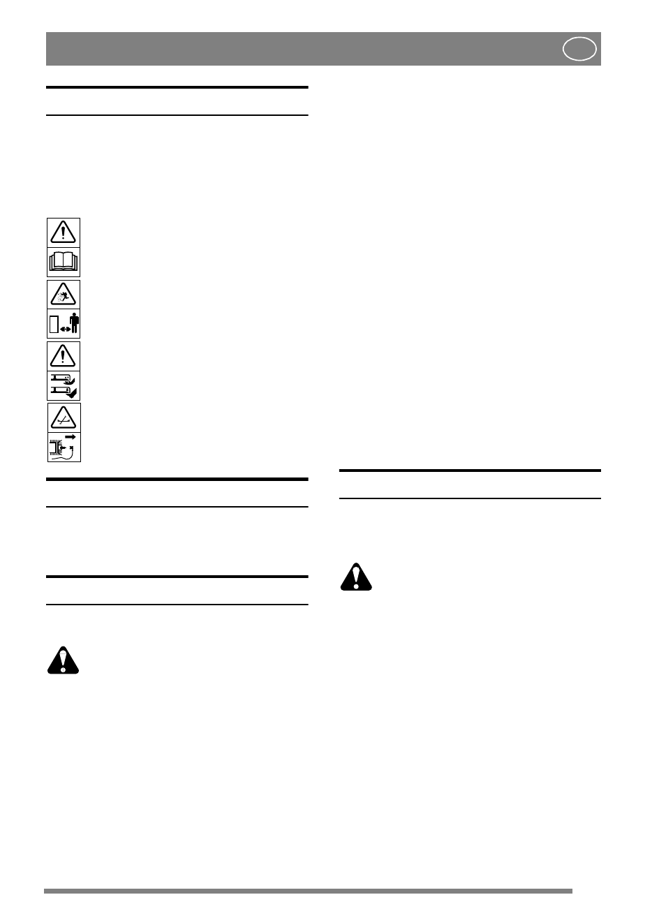 English, Symbols, Important | Assembling, Using the mower | Stiga 8211-3389-06 User Manual | Page 4 / 7