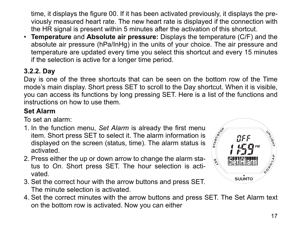 SUUNTO X3HR User Manual | Page 19 / 40