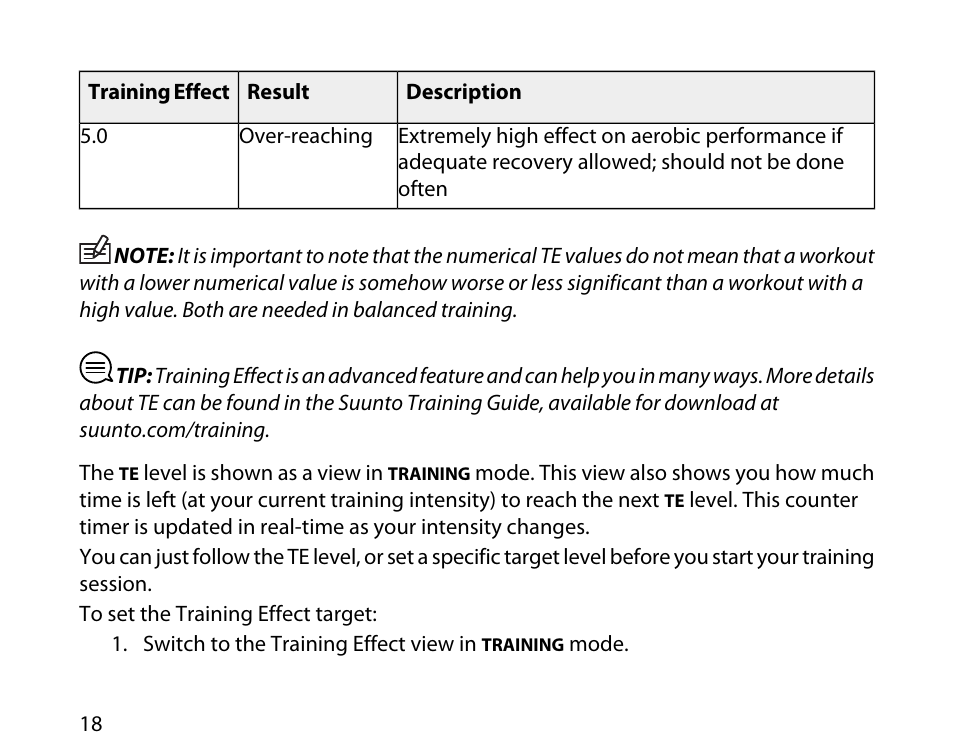 SUUNTO t3c User Manual | Page 19 / 49