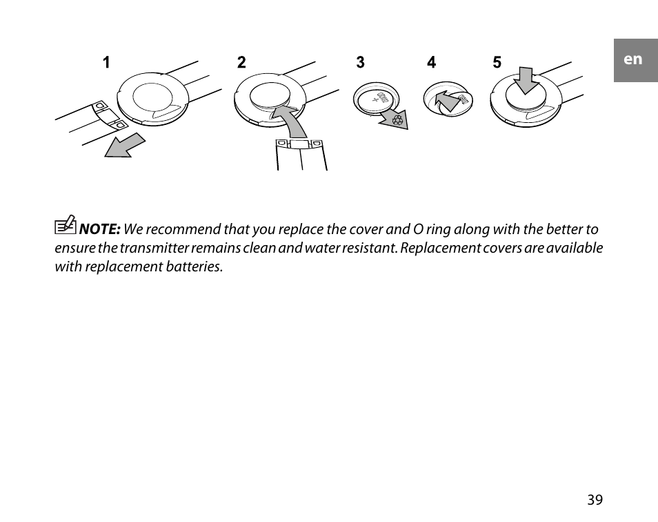 SUUNTO t3c User Manual | Page 40 / 49