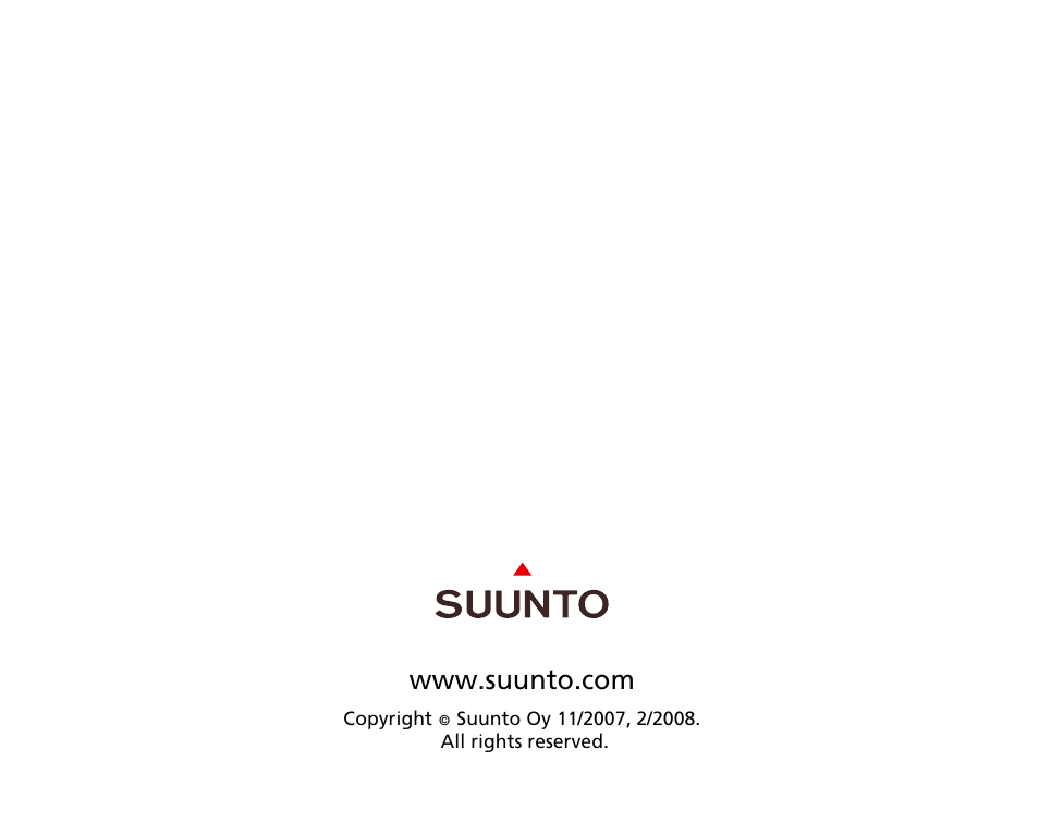 SUUNTO t3c User Manual | Page 49 / 49