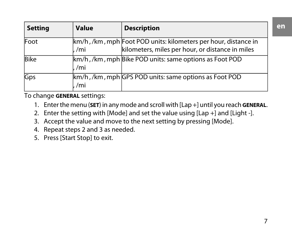 SUUNTO t3c User Manual | Page 8 / 49