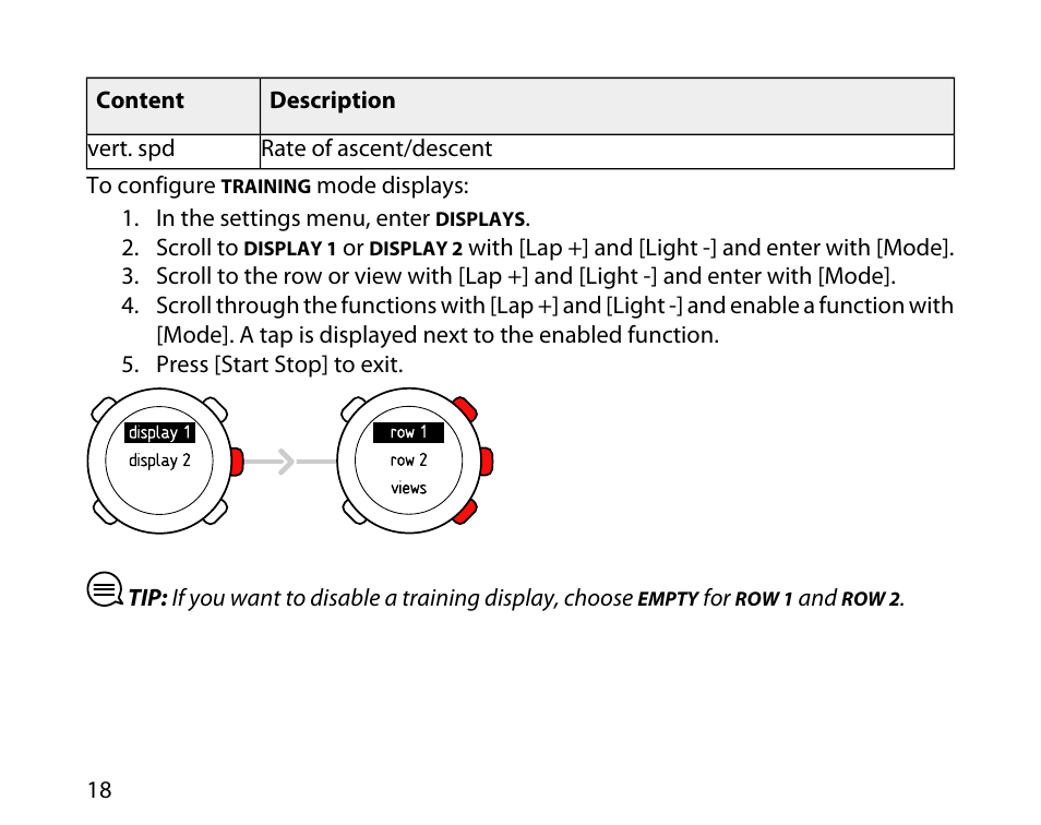 SUUNTO T6C User Manual | Page 19 / 52