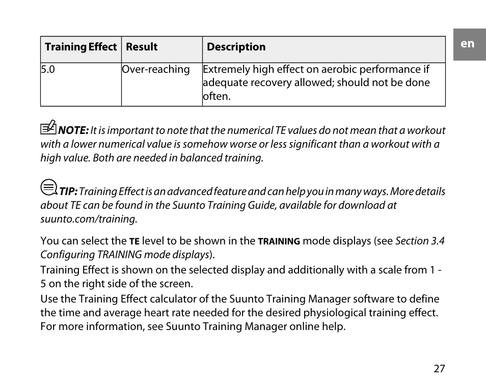 SUUNTO T6C User Manual | Page 28 / 52