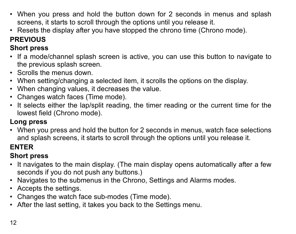 SUUNTO n6HR User Manual | Page 12 / 64