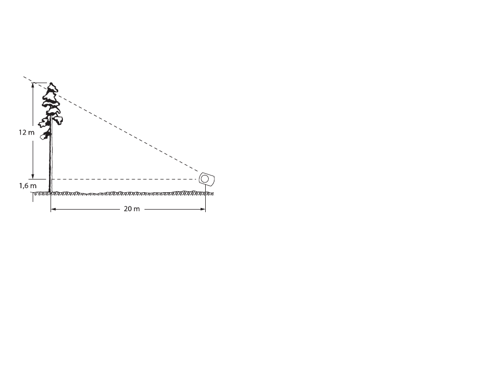 Istruzioni per l'uso del nomogramma, Stabilire la distanza base | SUUNTO PM5 User Manual | Page 67 / 108