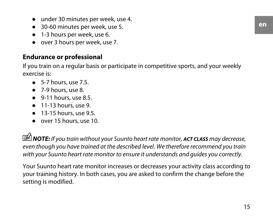 SUUNTO t3d User Manual | Page 16 / 54