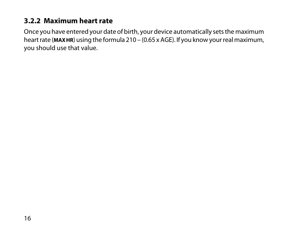 2 maximum heart rate | SUUNTO t3d User Manual | Page 17 / 54