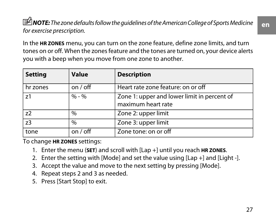 SUUNTO t3d User Manual | Page 28 / 54
