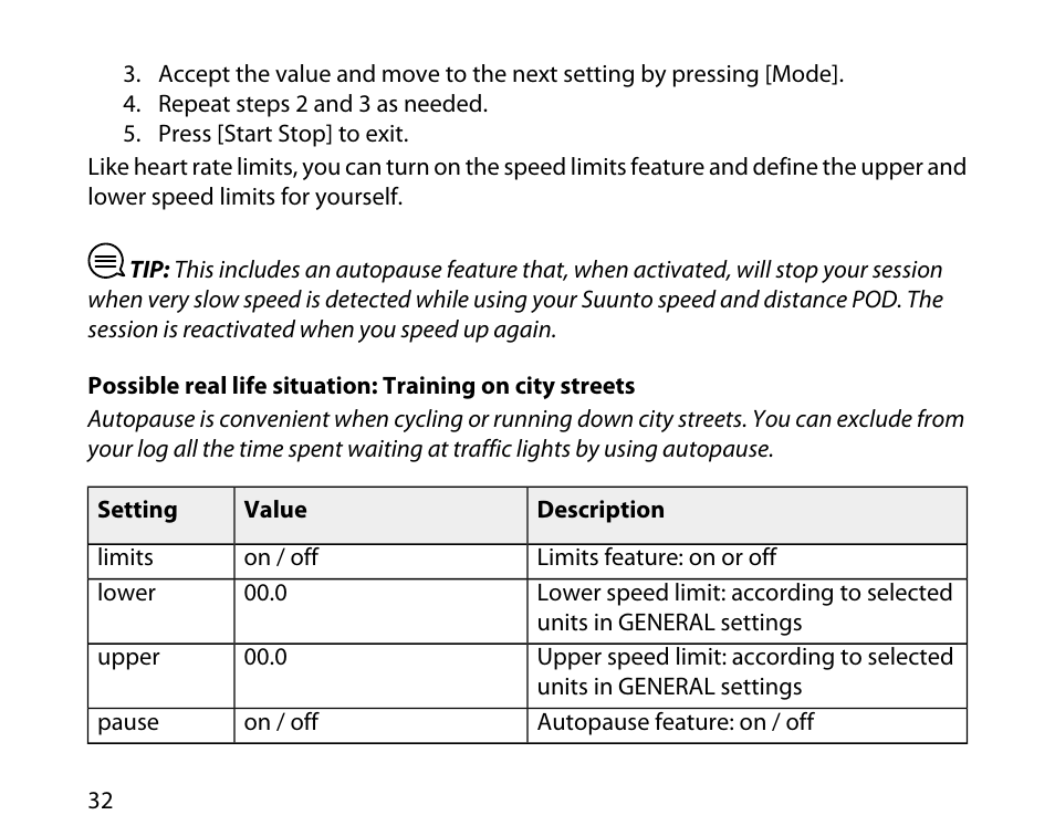 SUUNTO t3d User Manual | Page 33 / 54