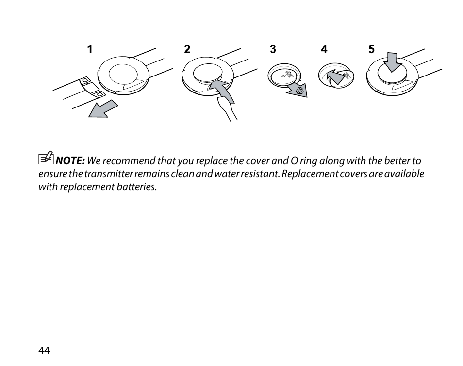 SUUNTO t3d User Manual | Page 45 / 54
