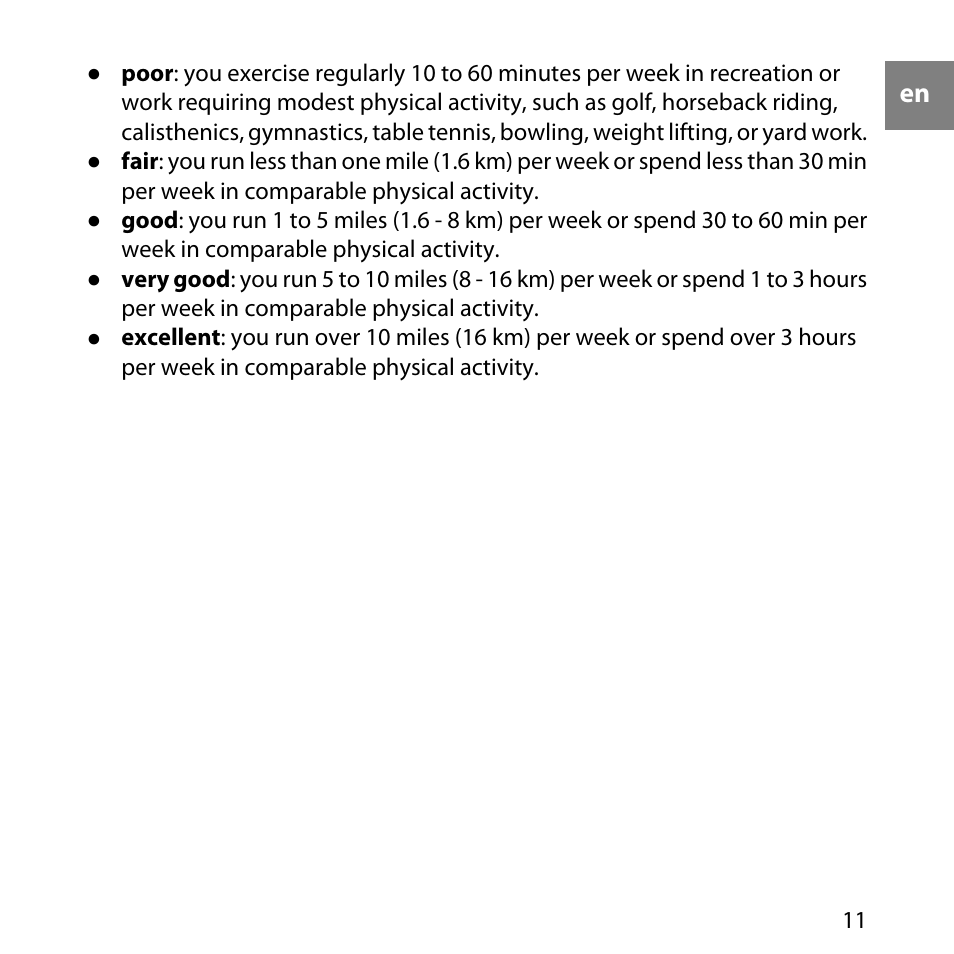 SUUNTO M1 User Manual | Page 11 / 35