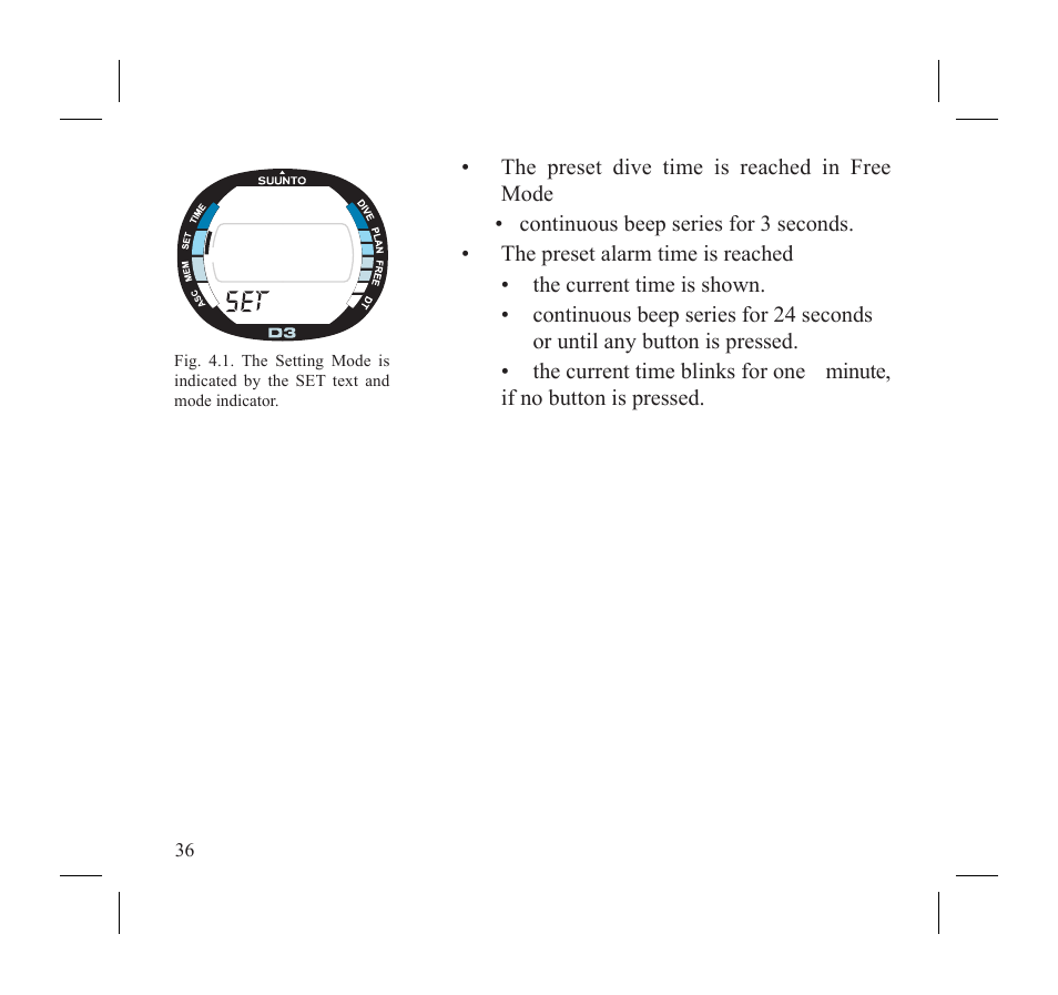 SUUNTO D3 User Manual | Page 38 / 86