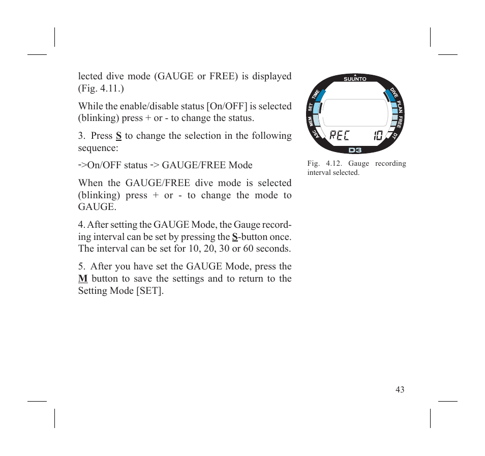 SUUNTO D3 User Manual | Page 45 / 86
