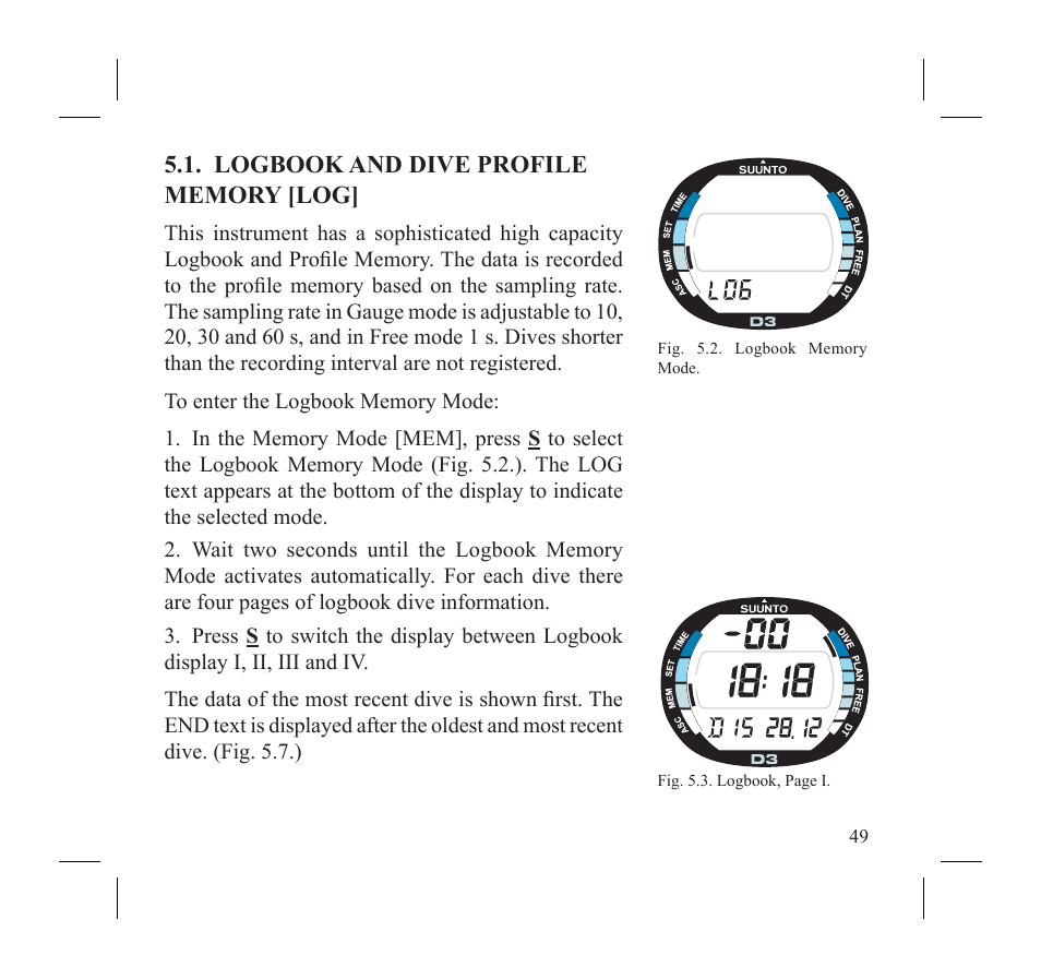 SUUNTO D3 User Manual | Page 51 / 86
