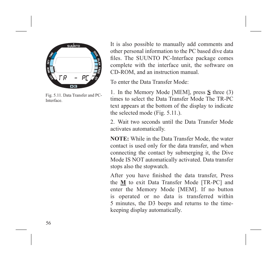 SUUNTO D3 User Manual | Page 58 / 86