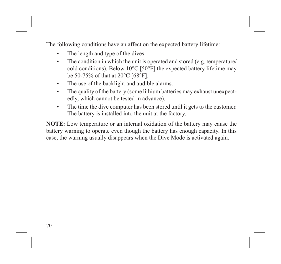 SUUNTO D3 User Manual | Page 72 / 86
