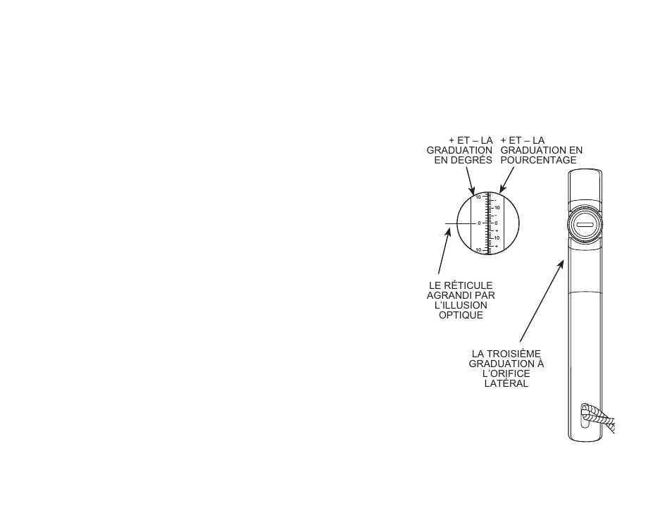 Fig. 7. le réticule indique le résultat de mesure | SUUNTO Tandem User Manual | Page 31 / 131
