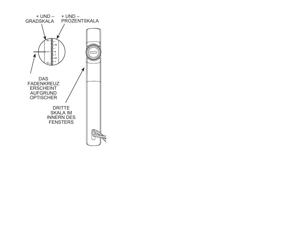 Abb. 7. das fadenkreuz zeigt den messwert an | SUUNTO Tandem User Manual | Page 51 / 131