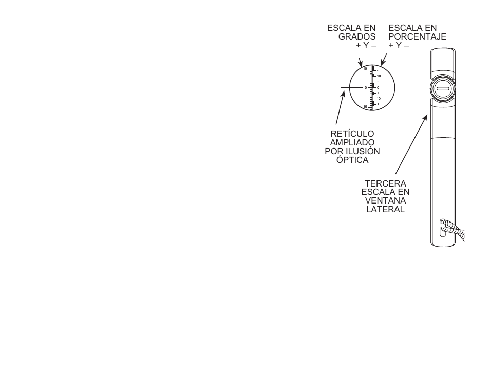 Fig. 7. el retículo indica la lectura | SUUNTO Tandem User Manual | Page 71 / 131