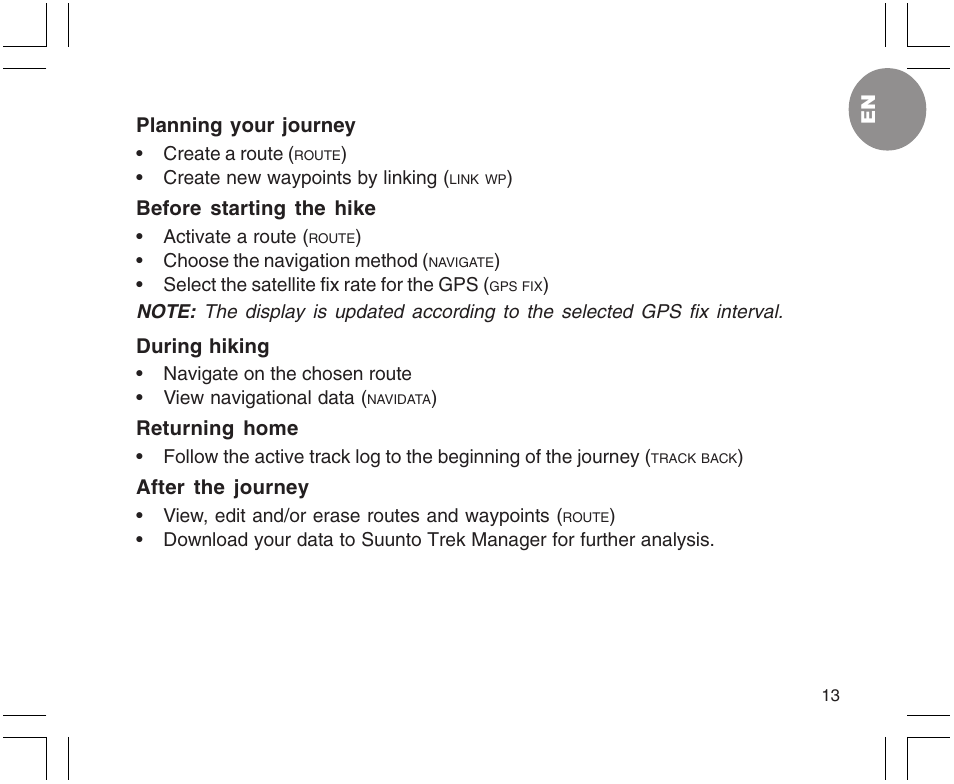 SUUNTO X9 User Manual | Page 13 / 286