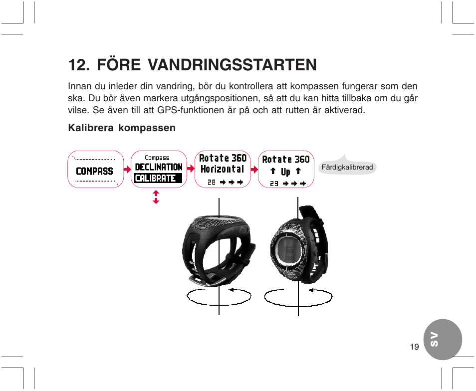 Före vandringsstarten | SUUNTO X9 User Manual | Page 265 / 286